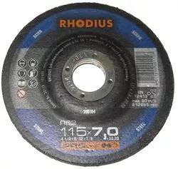 Disco per smerigliatura per pietra Rhodius 115X7,0 RS66